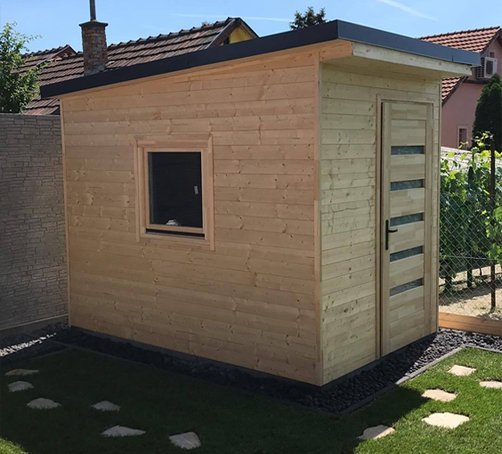 LSH BRISTA Kerti kisház 1.5x1.5 m