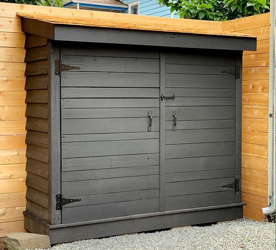LSH SMÖLLY Kerti tároló 0.45x2x2.6 m